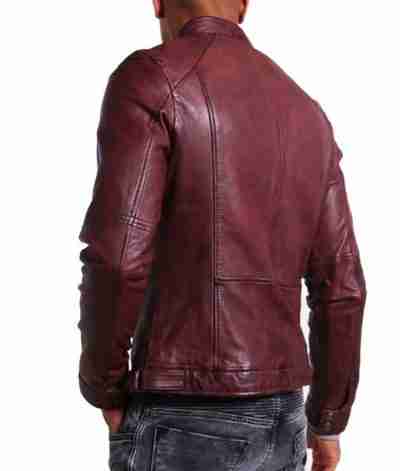 Mens Burgundy Jacket