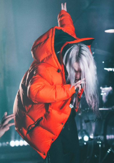 Billie Eilish Red Jacket