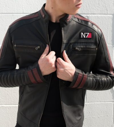 Mass N7 Leather Jacket For Mens