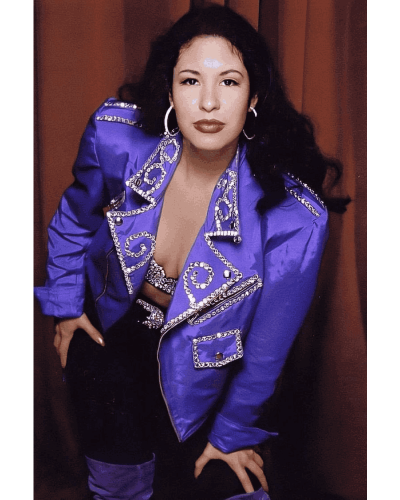 selena quintanilla purple jacket