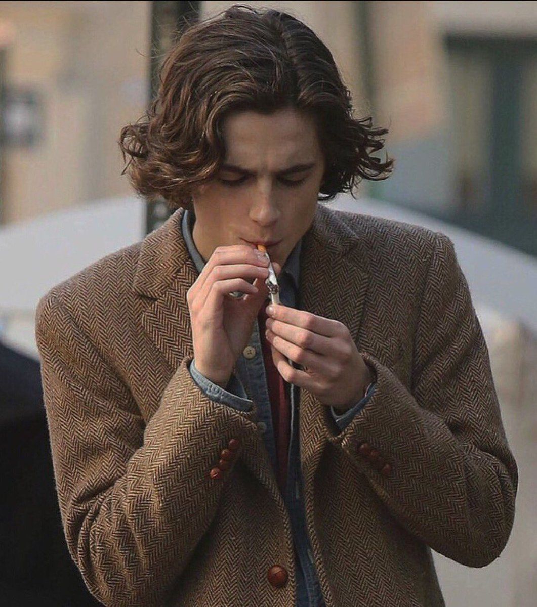 Timothée Chalamet Tweed A Rainy Day in New York Gatsby Blazer