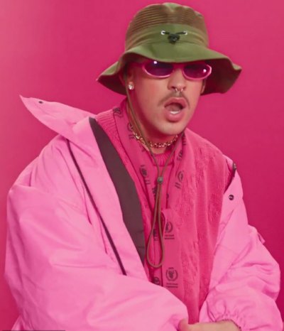 yo perreo sola bad bunny pink jacket