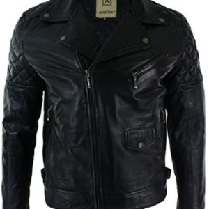 Aviatrix Black Leather Jacket