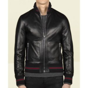 Eminem Not Afraid Black Bomber Jacket