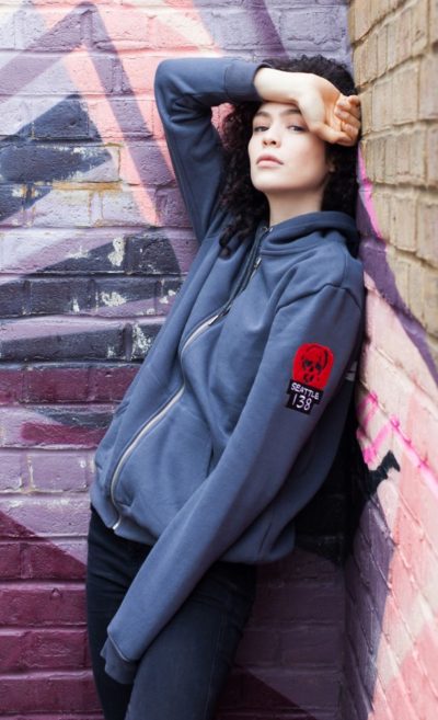 Infamous second son female hoodie