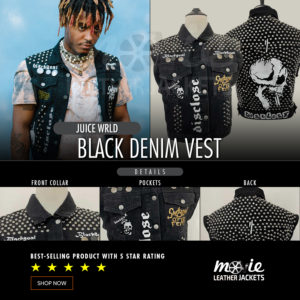 Juice Wrld Denim Vest