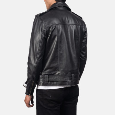 Mens Allaric Alley Biker Jacket - Image 3