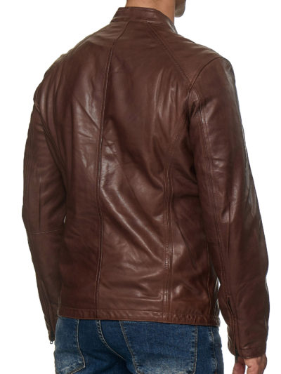 Men's Transition Dark Brown Jacket - Image 4