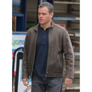 Matt Damon Jason Bourne Brown Jacket