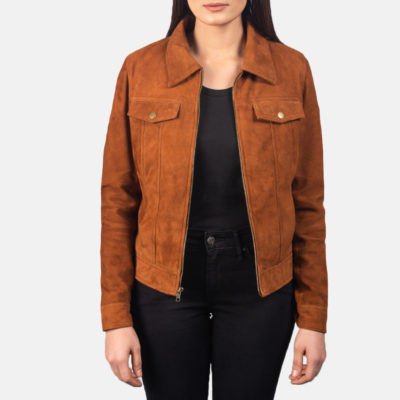 Suzy Brown Leather Jacket