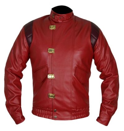 Akira Kaneda Red Leather Jacket