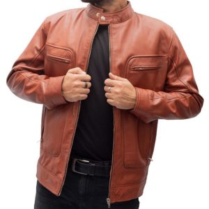 Men's Brown Leather Jackets