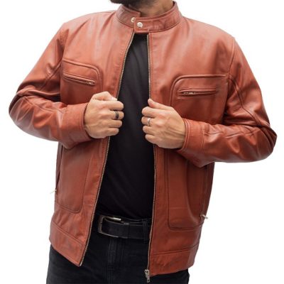 Men's Brown Leather Jackets