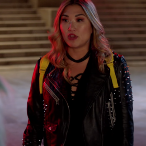 hannah 1 night in san diego jenna ushkowitz leather jacket