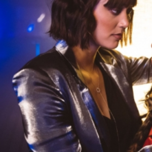 i hate new year's dia frampton metallic blazer