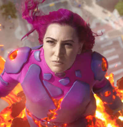 lava girl halloween costume