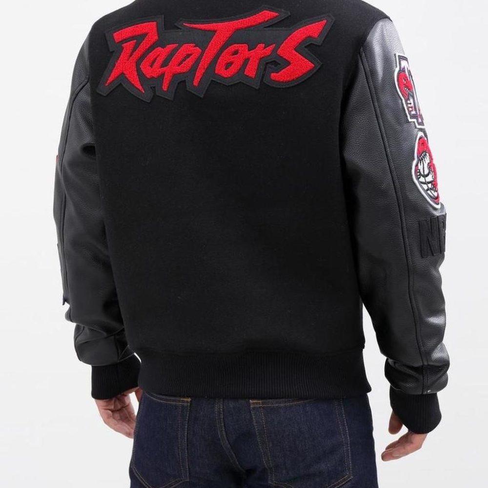 raptors letterman jacket