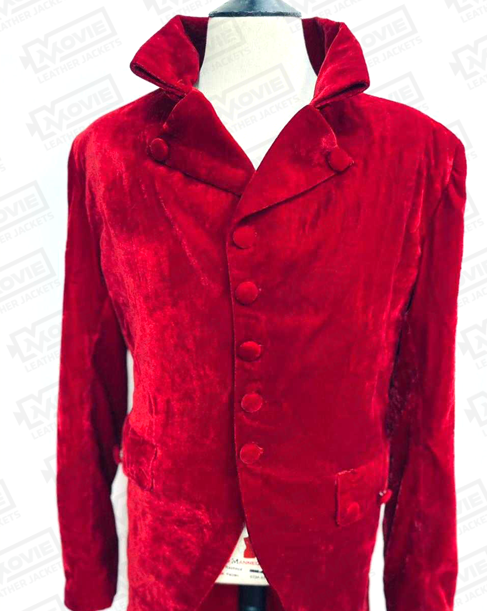 red velvet tailcoat