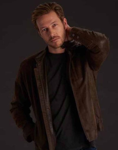 Holidate 2020 Luke Bracey Brown Jacket - Image 2