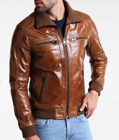 Men's Shining Brown jacket