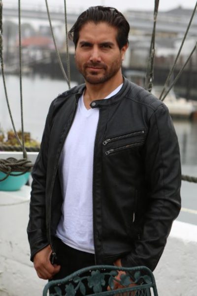 james respite monte bezell black leather jacket