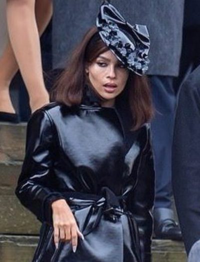 The Batman Zoë Kravitz Black Leather Coat - Image 4
