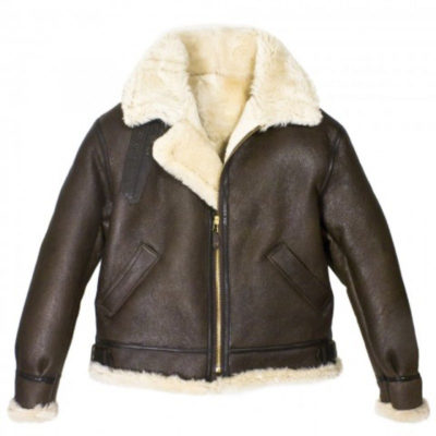 Genuine B-3 Bomber Brown Jacket