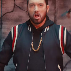 Godzilla Eminem Varsity Jacket