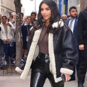 Kim Kardashian Black Jacket