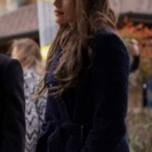 Legacies S03 Hope Mikaelson Navy Wool Coat