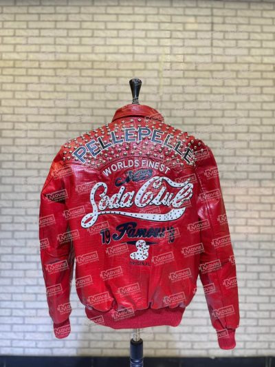 Pelle Pelle 1978 Soda Club Red Jacket