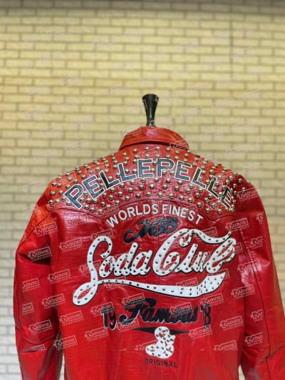 Pelle Pelle Soda Club Red Leather Jacket