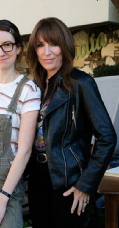 Rebel Katey Sagal Black Leather Jacket