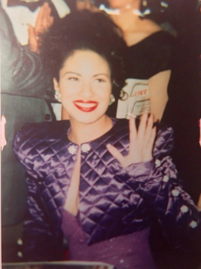 Selena Quintanilla Purple Quilted Jacket