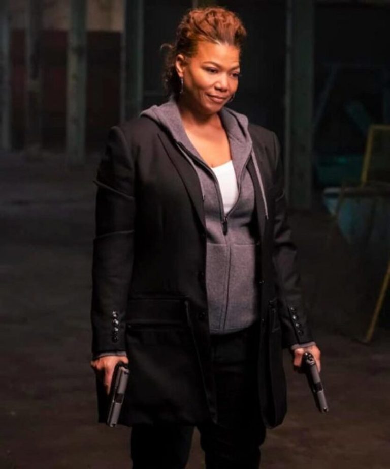 The Equalizer Queen Latifah MidLength Coat MLJ