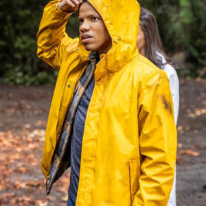 nancy drew ned nickerson yellow hooded jacket