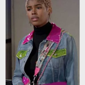 the bold and the beautiful paris buckingham denim jacket