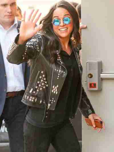 Fast & Furious 9 Letty Ortiz Leather Studded Jacket