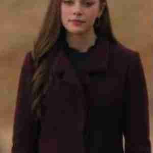 Legacies S03 Hope Mikaelson Maroon Coat
