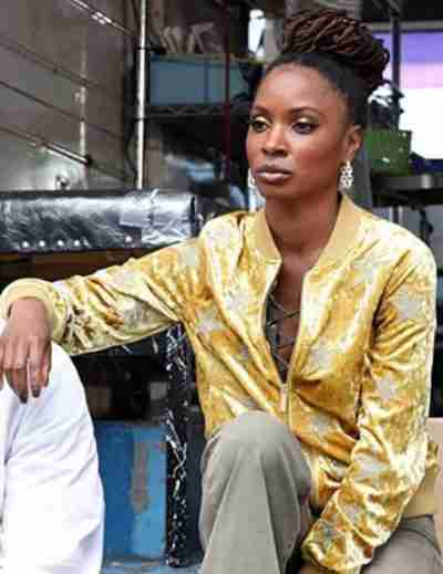 Shanola Hampton Shameless Yellow Star Jacket