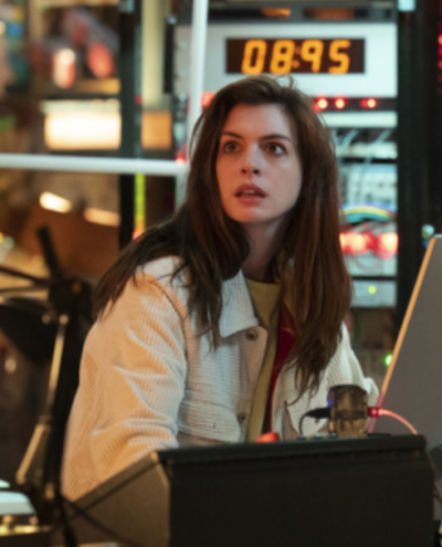 Solos Anne Hathaway White Jacket