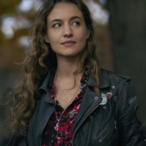 sarah cooper the republic of sarah stella baker black leather jacket