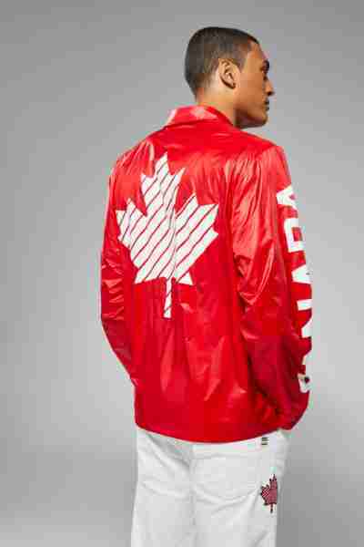 Olympic 2021 Team Canada Red Zipper Jacket