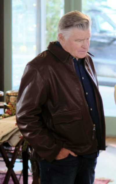 Chesapeake Shores Treat Williams Leather Jacket