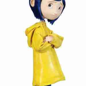 Coraline Yellow Halloween Rain Coat