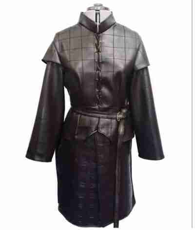 Game of Thrones Season Arya Stark Leather Coat