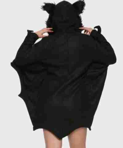 Girl Bat Hooded Jacket