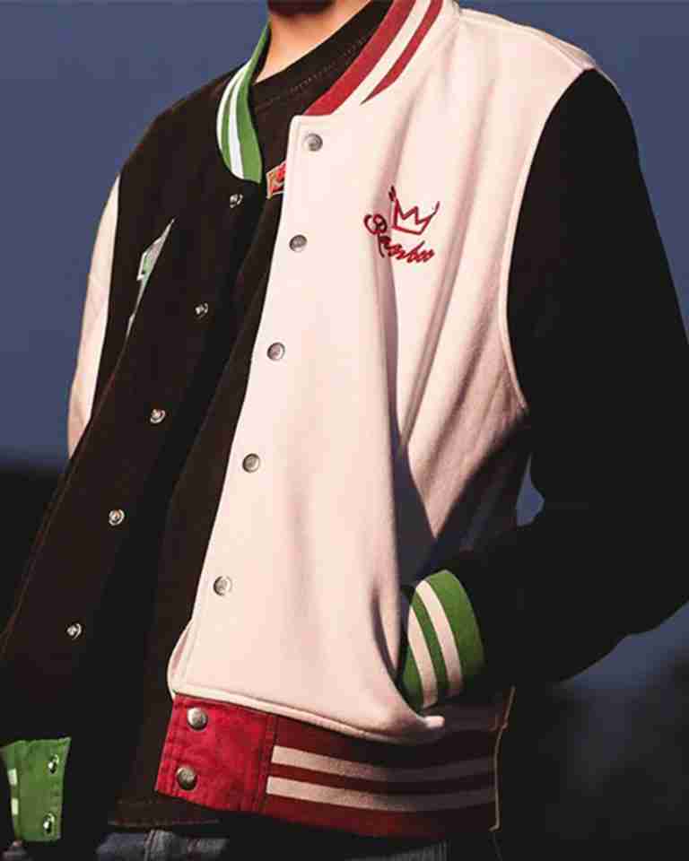Ranboo MultiColor Varsity Jacket Movie Leather Jackets