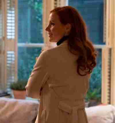 Scenes From a Marriage Jessica Chastain Coat