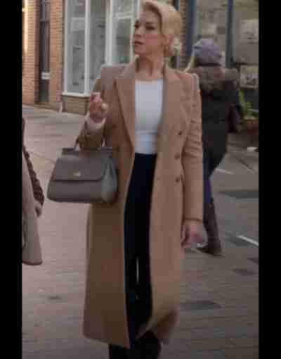 Ted Lasso 2021 Hannah Waddingham Trench Coat